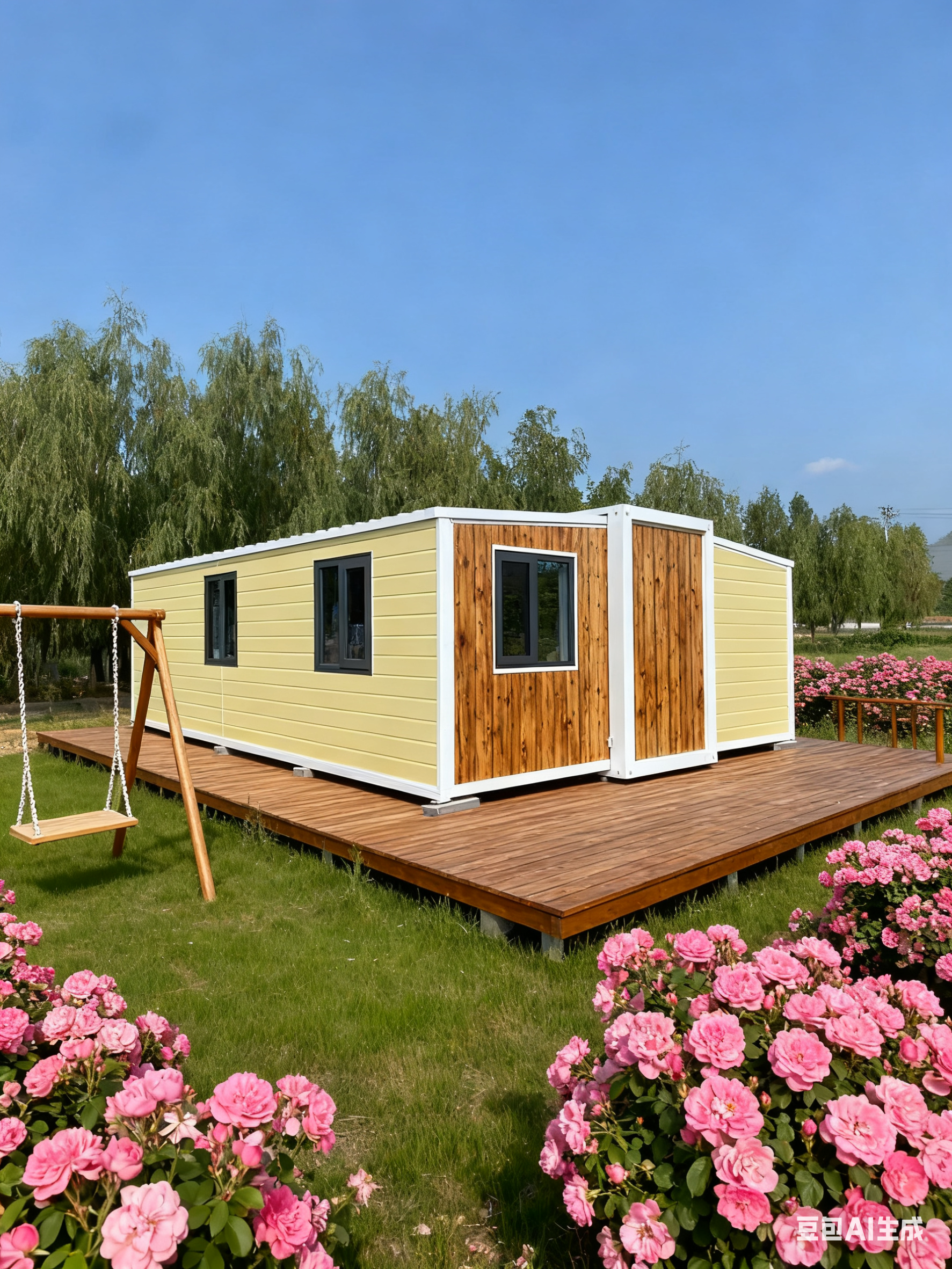 Quality Expandable Prefab Homes with 2 KN/m2 Floor Loading Suitable for 2-4 People and 12KW Power Consumption for sale
