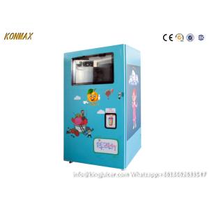 Quality LCD Screen Self Service Ice Cream Vendo Machine Soft Serve for sale