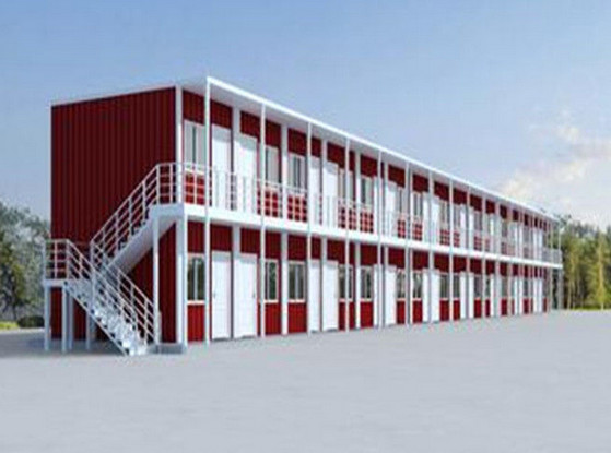 Buy Self-made flat pack container house hotel for sale at wholesale prices
