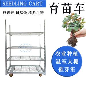 China 1350mm*565mm*1900mm Seedling Cart Danish Flower Trolley on sale
