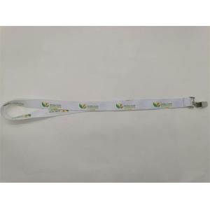 Fashion Colorful Soft Key Neck Woven Polyester Lanyard Both Sides Printing