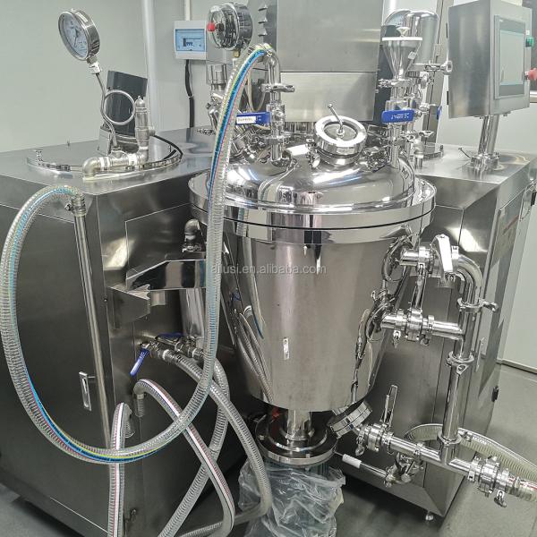 500L Stainless Steel Tank Emulsifier Mixing Machine Cosmetic Production Boiler Toothpaste Cream Mixer Machine