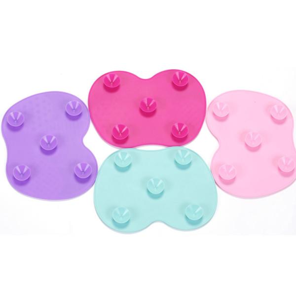 Silicone Makeup Brush Cleaner Pad ODM Brush Gel Cleaning Mat