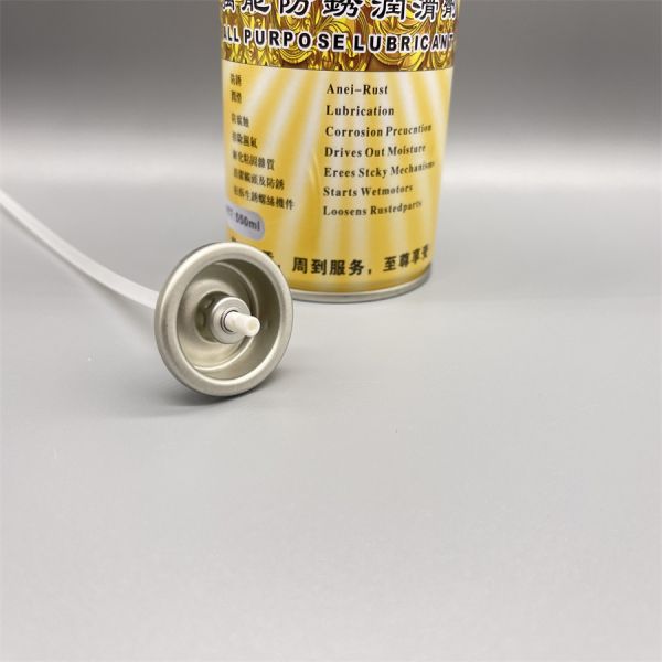 WD-40 Spray Valve with Precision Targeted Straw Dispenser for Lubricants