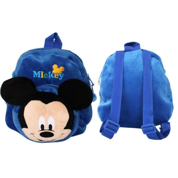 Buy 12 inch Blue Mickey Mouse School Bag , Personalized Toddler Backpacks at wholesale prices