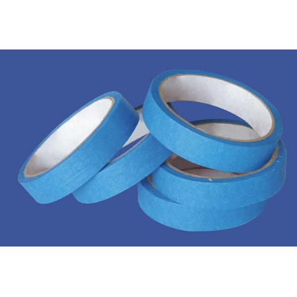 High Performance Crepe Paper Blue Masking Tape For Humid Wall And Floor