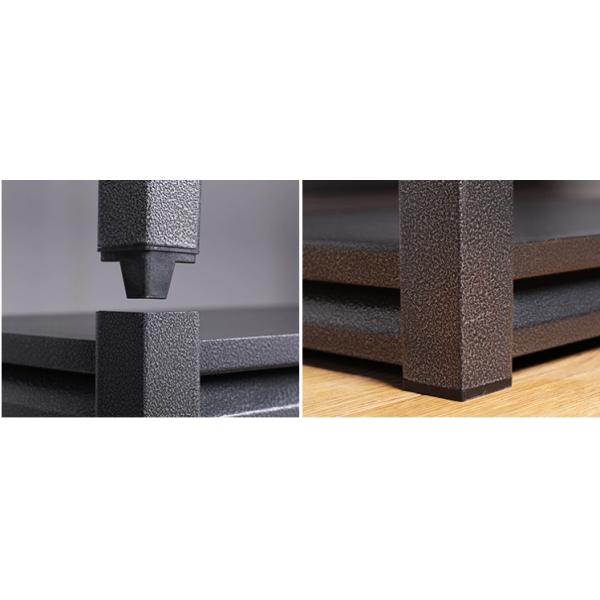 Warehouse 4 Level Boltless Corner Metal Storage Shelves