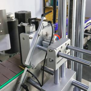 Automatic Square Canister Jar Single Side Label Applicator Round And Flat Bottle