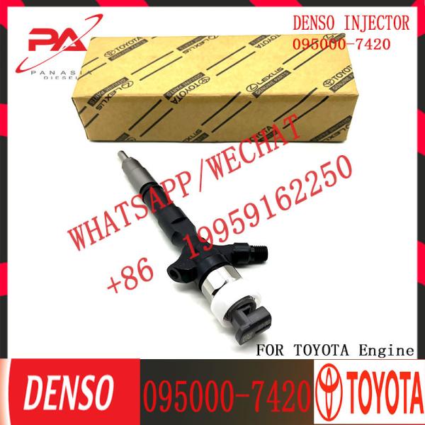 Common Rail Fuel Injector Assembly 095000-7420 23670-30250 injectorfor Toyota Land Cruiser 1KD-FTV 095000-7420 23670-302