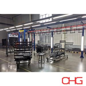 Electrostatic Powder Coating Line with Overhead Conveyor System Coating Machine