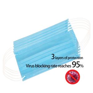 Anti Bacterial Earloop Face Mask / High Efficiency Dental Face Mask