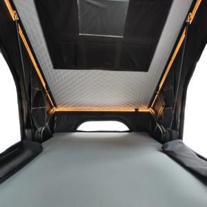 Black Khaki X Type Bracket Car Rooftop Tent With Customized Logo