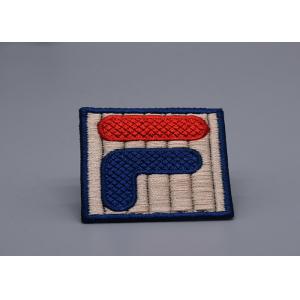 3D Said Custom Renewable Yarn Embroidery Patch For Garments