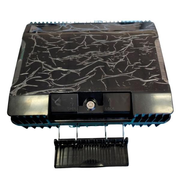 Material PLC Splitter Distribution Box for FTTX FTTH 32 Cores Outdoor Wall