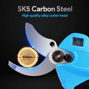 40mm 경량 휴대용 전기 전정 가위 배터리 원예 전정 가위