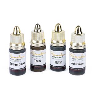 Semi Permanent Eyebrow Ink , 12ml Liquid Pigments For Machine