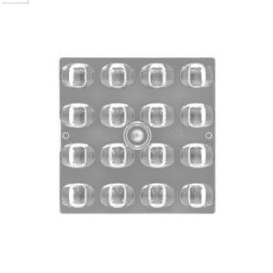 Buy Practical 3030 Optical LED Lens , 50x50MM Plastic Square Light Lens at wholesale prices
