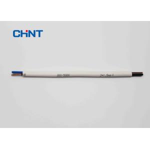 White Flat Cable wires , PVC Insulated Sheathed High quality flat cable