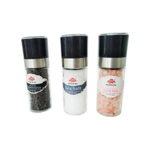 Compact 80ml Mini Salt And Pepper Grinder Mill Set