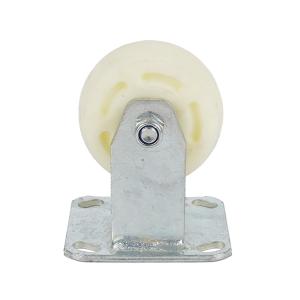 4inch 5inch 6inch 8inch Heavy Duty White Rubber Iron Casters Wheels for Heavy