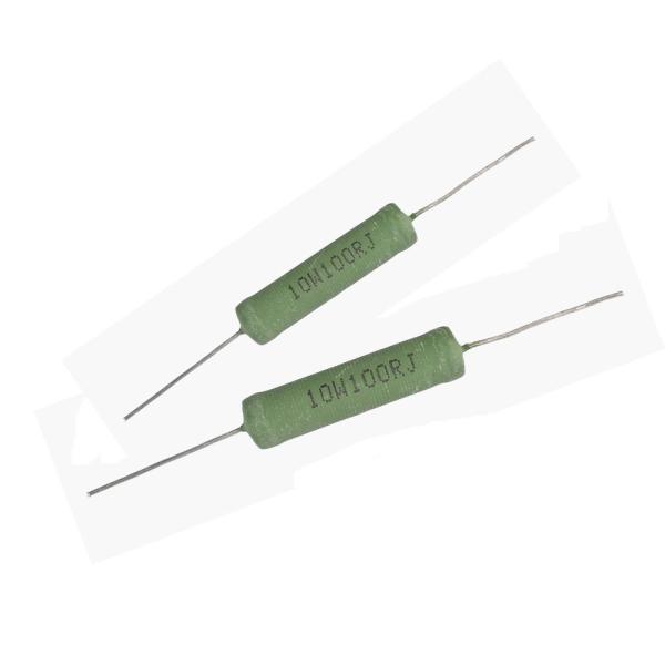 KNP Low Power Wire Wound Resistor Green 5W 7W 10W 15W 20W 30W 100R J 5%