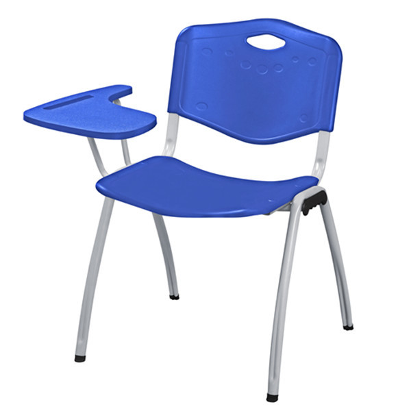Multicolor L400cm Stackable Conference Room Chairs / Student Writing Pad Chair