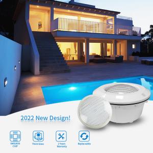 PAR56 Plastic Recessed LED Pool Light 18W 12V Remote Control