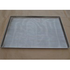 Perforated Stainless Steel Wire Mesh Tray Food Grade For Food Industry