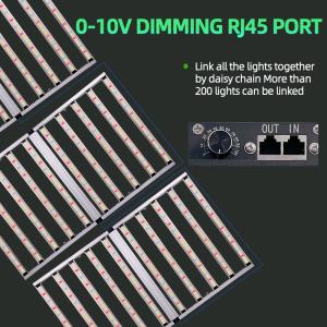 China VEG BLOOM Foldable LED Grow Light with Coverage of 5x8ft and Dimmable from 0% to 100% on sale