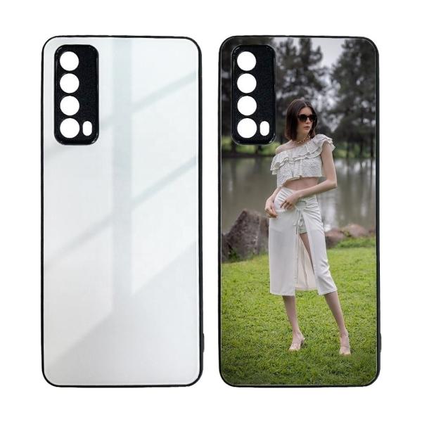 2D Sublimation Glass Phone Case For Huawei Y7A Back Phone Cover For Sublimation Printing