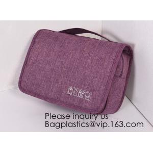 Cotton Canvas Cosmetic Bag Makeup Personalized Plain Blank Canvas Makeup Bag