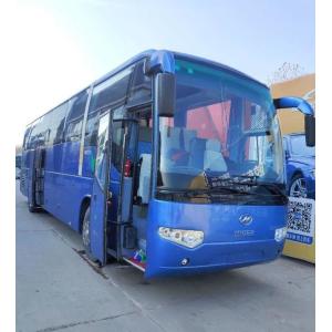Higer KLQ6129 53 Seats Rear Engine Used Coach Bus Double Doors Steel Chiassis