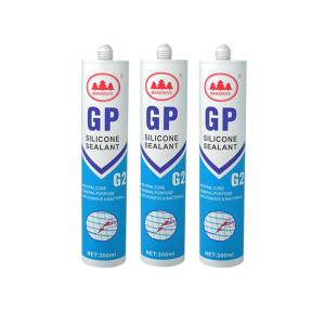 Quality Acetic GP Silicone Adhesive Sealant Aquariums Mildew Resistant for sale