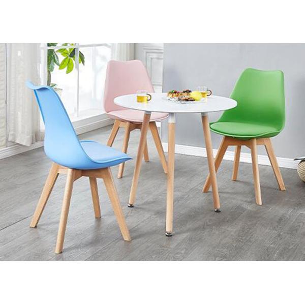 Buy Sleek Shape PU Dining Chair Scratch Resistant For Kitchen at wholesale prices