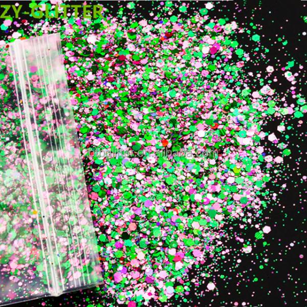 Create a Winter Wonderland with Our Christmas Snow Shaped Glitter in Bulk Bulk Materials Mix Shape Glitter Powder