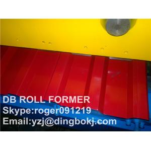 Trapezoid Roof Panel Roll Forming Machine For Indian Market CE