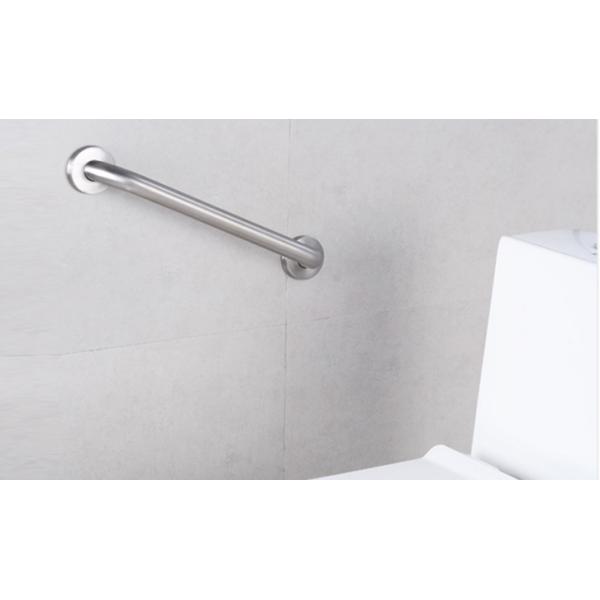 25X300mm Chrome Surface Finishing Bathroom Toilet Support Grab Bar for Elderly Safety
