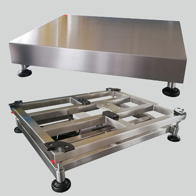 Stainless Steel Bench Scale Base, Industrial Weighing Scale with Capacity of 6-600kg