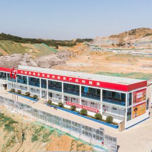 Detachable Sandwich Panel Flat pack Living Container House with After-sale