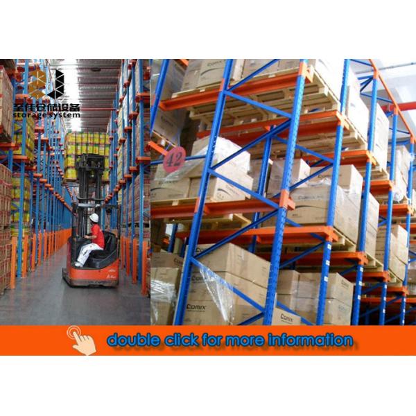 Industrial Drive In Pallet Racking Heavy Duty Push Back Pallet Racks