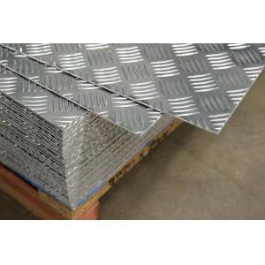 Non Slip 6061 T6 Five Bars 2mm Aluminium Checker Plate