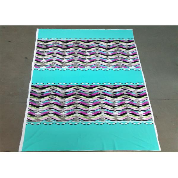 Desert Floral Recycled Lycra Fabric With Sublimated Transfer Printing