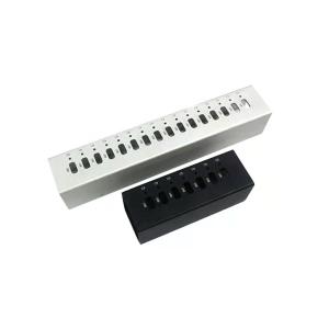 Anodizing CNC Milling Aluminum USB Box For Stereo Equipments