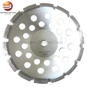 105mm 125mm 180mm Single Row Diamond Cup Wheels ISO9001