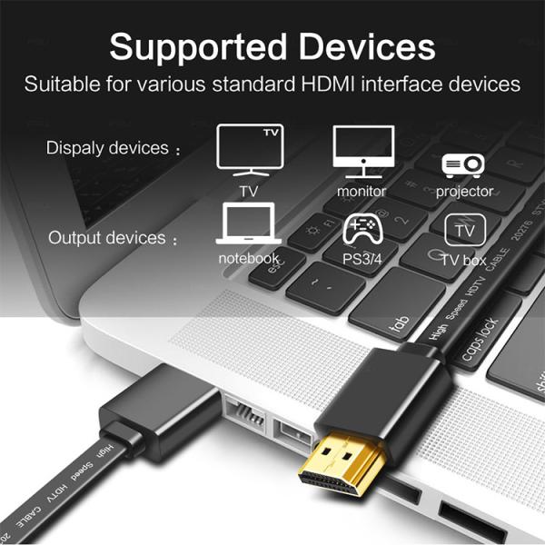 Nickel Gold Plated OEM 30M Ultra Fast HDMI Cable Support 3D 1080P