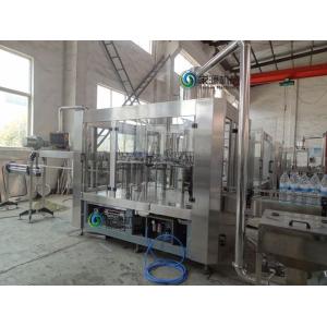 Soda Washing Filling Capping Machine 4Kw With 6 pcs Capping Head