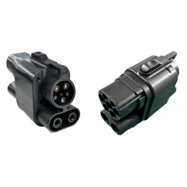 CCS2 To CCS1 DC EV Adaptor 250A Fast Charging Use for CCS1 DC Charge Port Cars