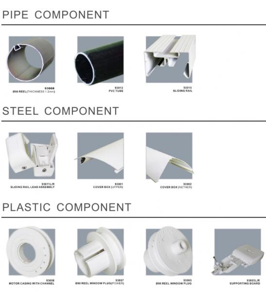Conservatory Retractable Roof Awning Aluminum Hooding Parts