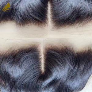 Quality Popular Floating Buckle Natural Hairline Human Hair Lace Closure for sale