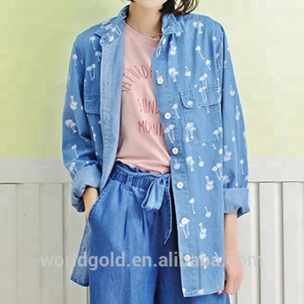 Buy 100% Cotton Casual Long Sleeves Oversize Washed T Shirt With Count Tree Printed at wholesale prices